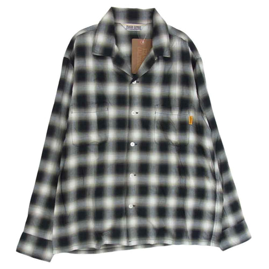 STANDARD CALIFORNIA スタンダードカリフォルニア SHOLC210 Ombre Check Shirt オンブレ チェック 長袖 シャツ M【美品】【中古】