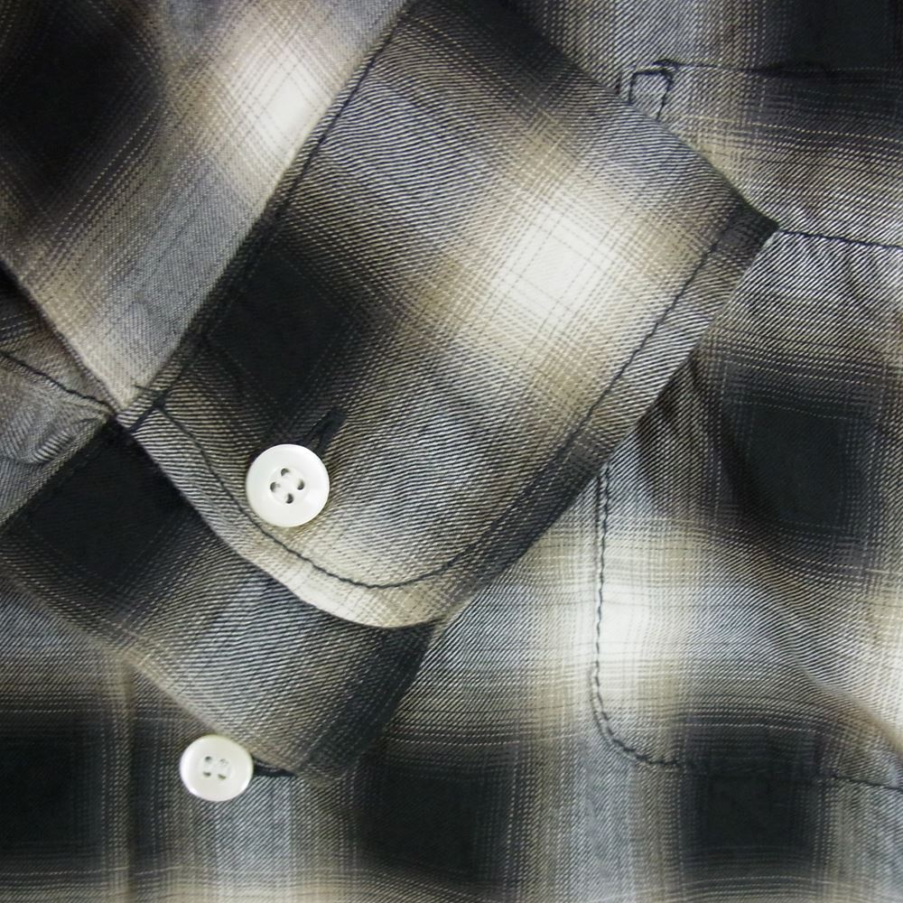 STANDARD CALIFORNIA スタンダードカリフォルニア SHOLC210 Ombre Check Shirt オンブレ チェック 長袖 シャツ M【美品】【中古】