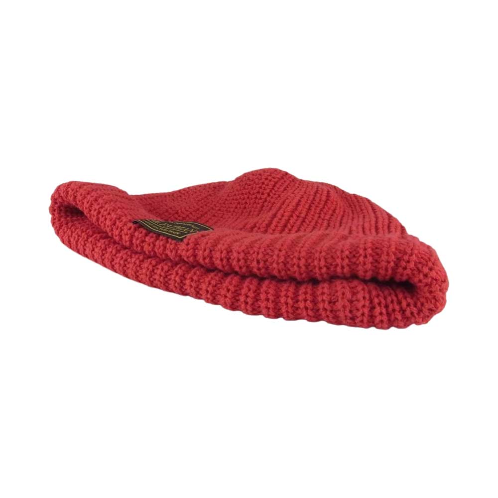 ミスターファットマン  ニット キャップ レッド レッド系 F【中古】