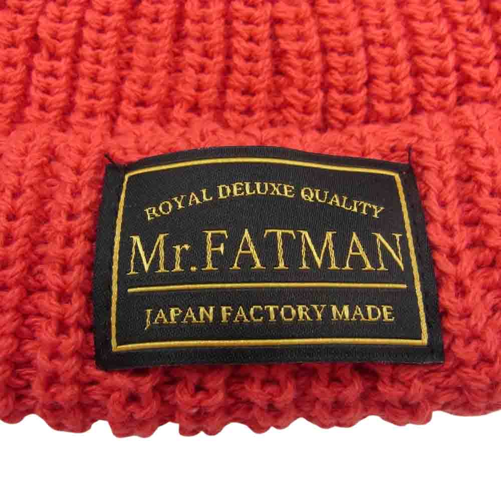 ミスターファットマン  ニット キャップ レッド レッド系 F【中古】