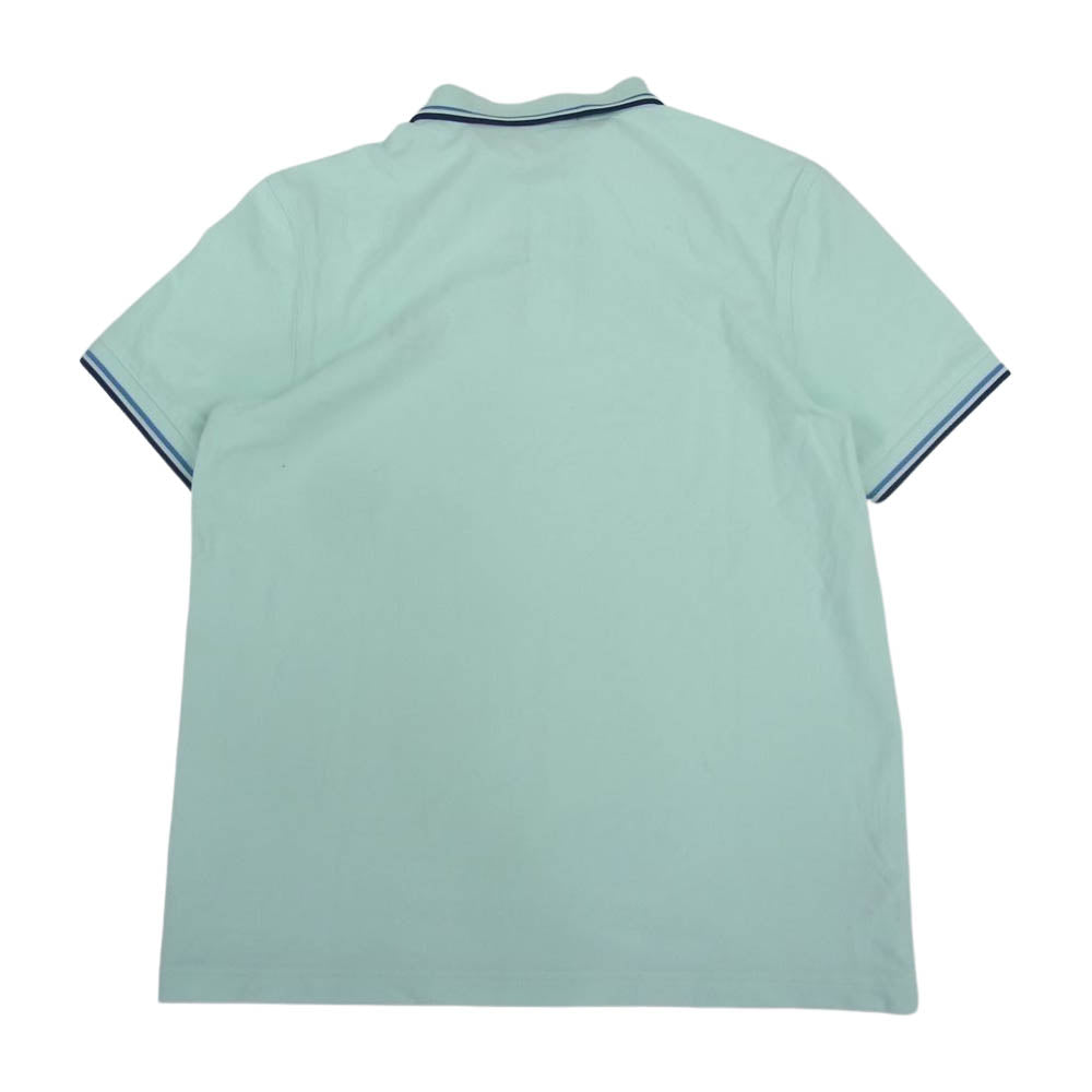 FRED PERRY フレッドペリー ポロシャツ ロゴ刺繍 半袖 L【中古】