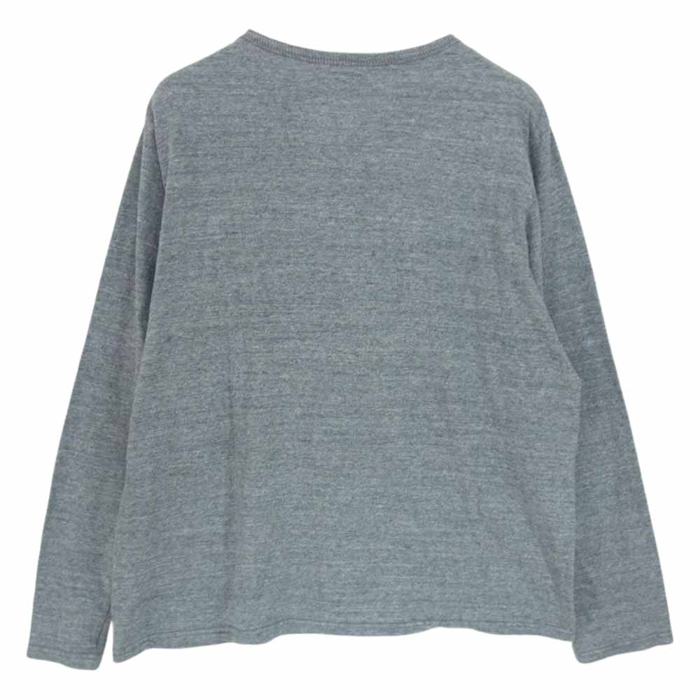 The REAL McCOY'S ザリアルマッコイズ AMERICAN ATHLETIC CO 長袖 Tシャツ グレー系 M【中古】