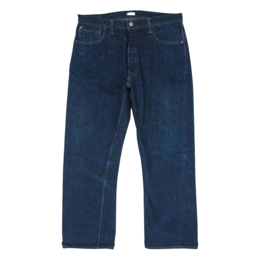 WAREHOUSE ウエアハウス 1001XX DUCK DIGGER ダックディガー ONE WASH ワンウォッシュ デニム パンツ インディゴブルー系 W36 L32【中古】