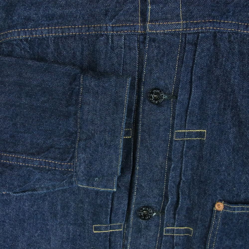 TCB JEANS TWO CAT'S デニムジャケット シンチバック 46 TCB JEANS TWO CAT'S デニムジャケット シンチバック 46 TCB