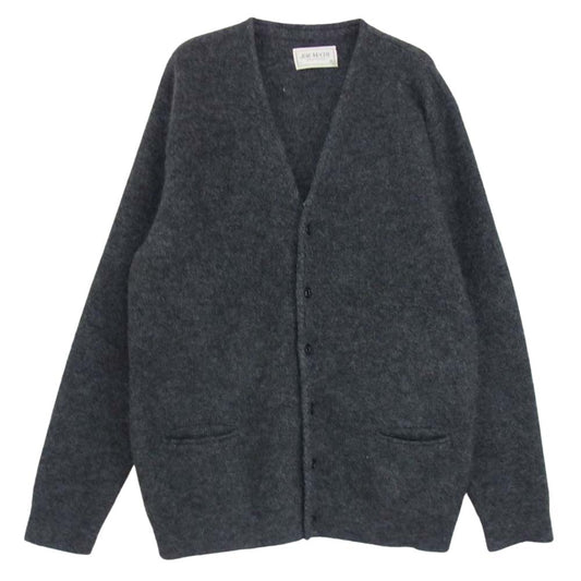 The REAL McCOY'S ザリアルマッコイズ JOE McCOY ジョーマッコイ モヘア カーディガン チャコールグレー グレー系 L【中古】