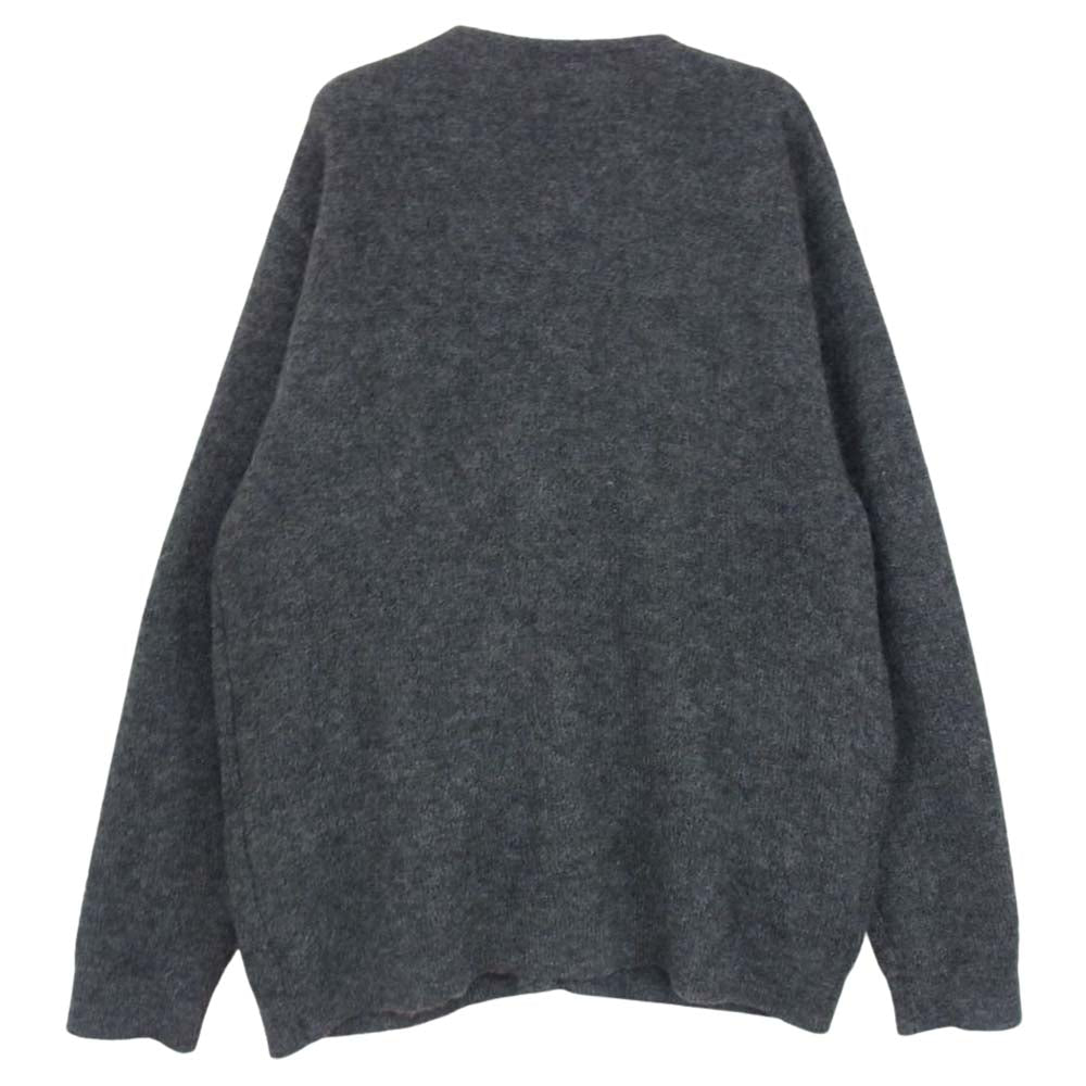 The REAL McCOY'S ザリアルマッコイズ JOE McCOY ジョーマッコイ モヘア カーディガン チャコールグレー グレー系 L【中古】