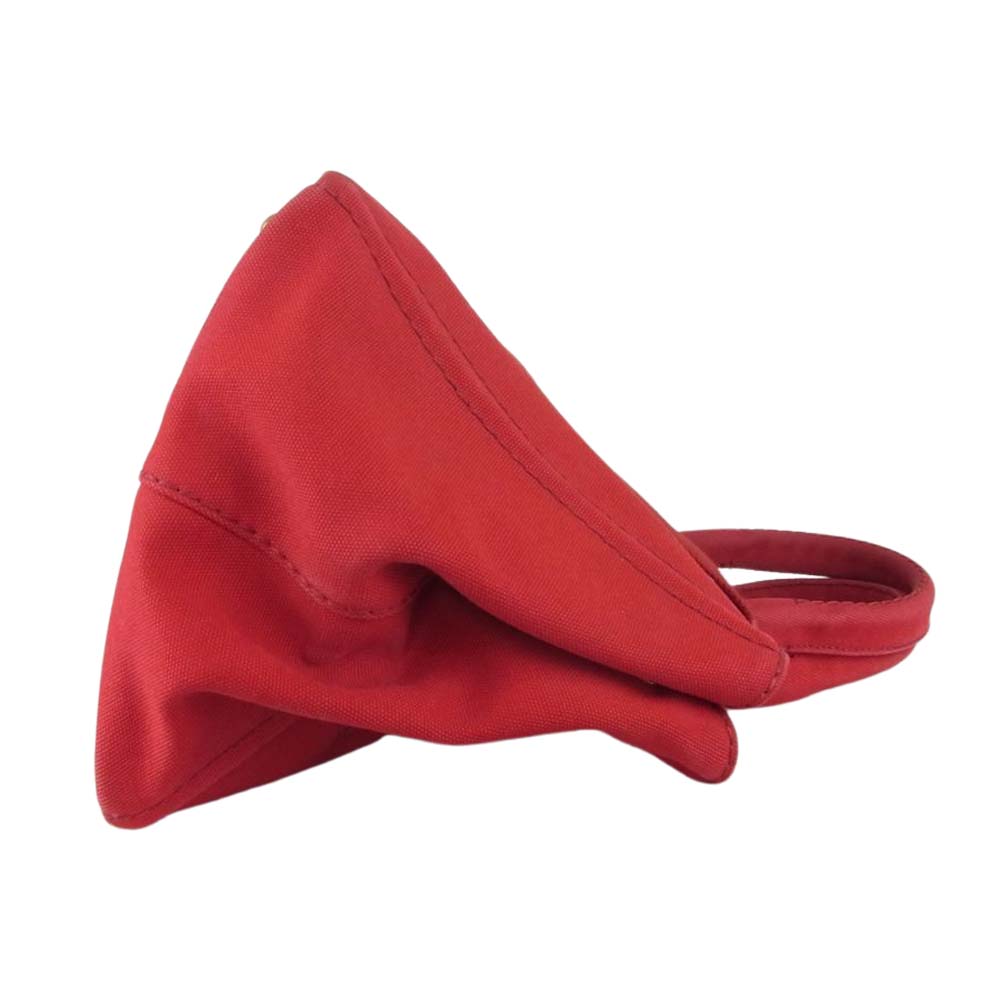 PRADA プラダ BN2642 CANAPA ROSSO カナパ 2WAY バッグ トート ショルダー バッグ レッド系【中古】