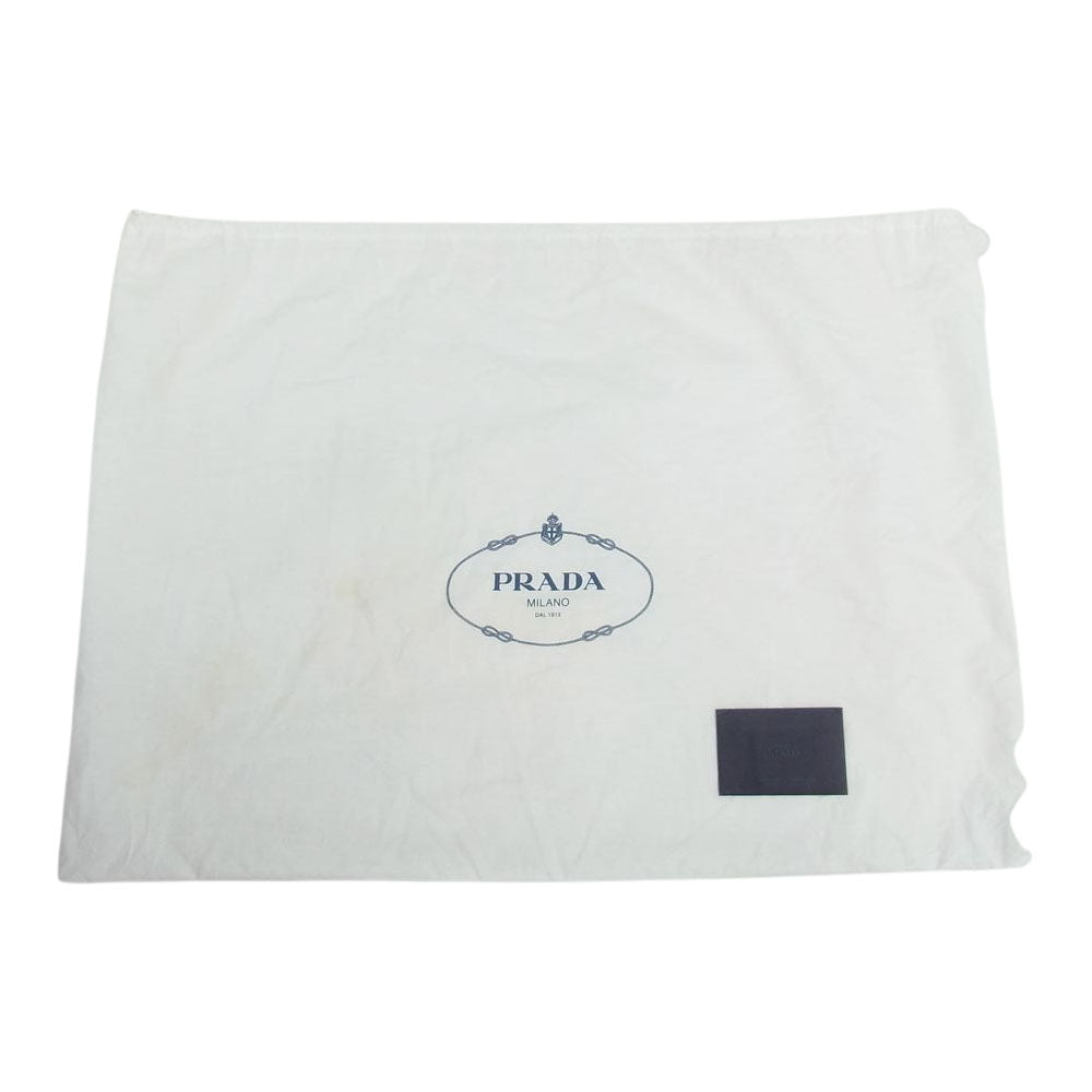PRADA プラダ BN2642 CANAPA ROSSO カナパ 2WAY バッグ トート ショルダー バッグ レッド系【中古】
