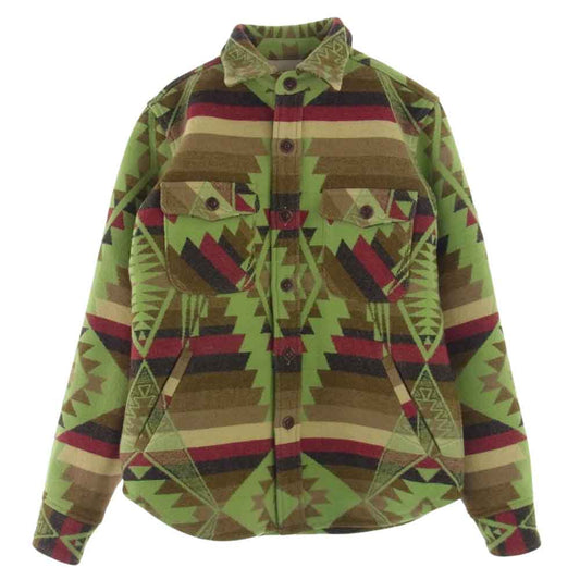 JELADO ジェラード JAGB-1405 Red Wolf CPO Jacket レッドウルフ ネイティブ柄 ウールブランケット ジャケット マルチカラー系 15【中古】