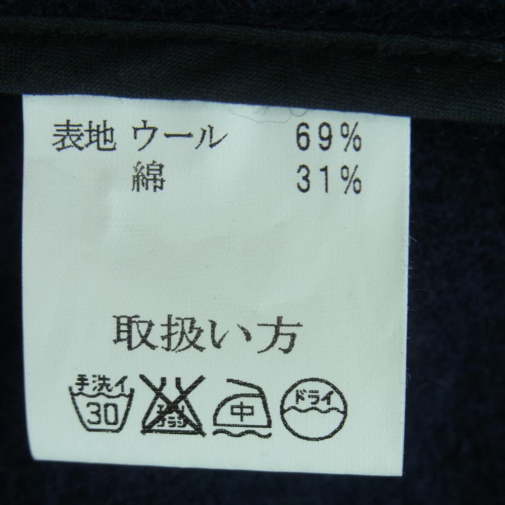 JELADO ジェラード JAGB-1305 BUCHER'S COAT ビーチクロス アーミー マッキーノ コート ネイビー系 38【中古】