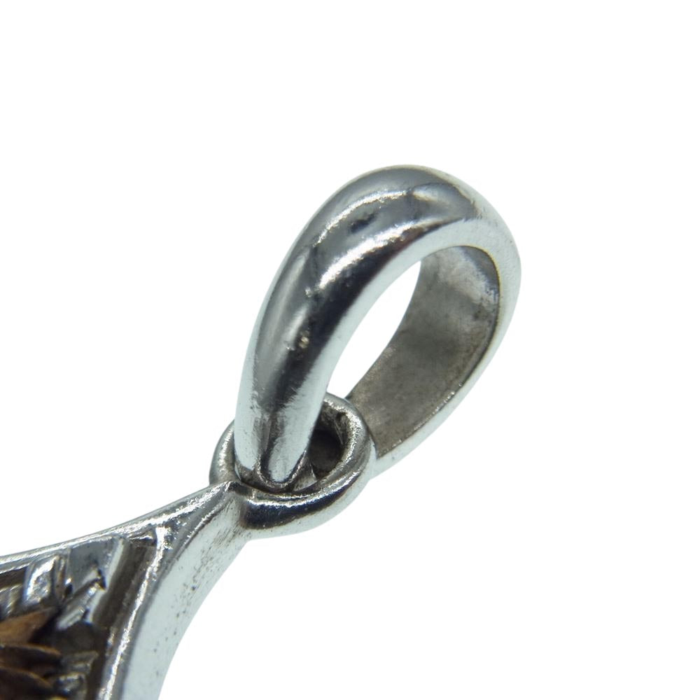 SAAD サード 925 SILVER サンシンボル  ダイヤ型 ペンダントトップ シルバー系【中古】