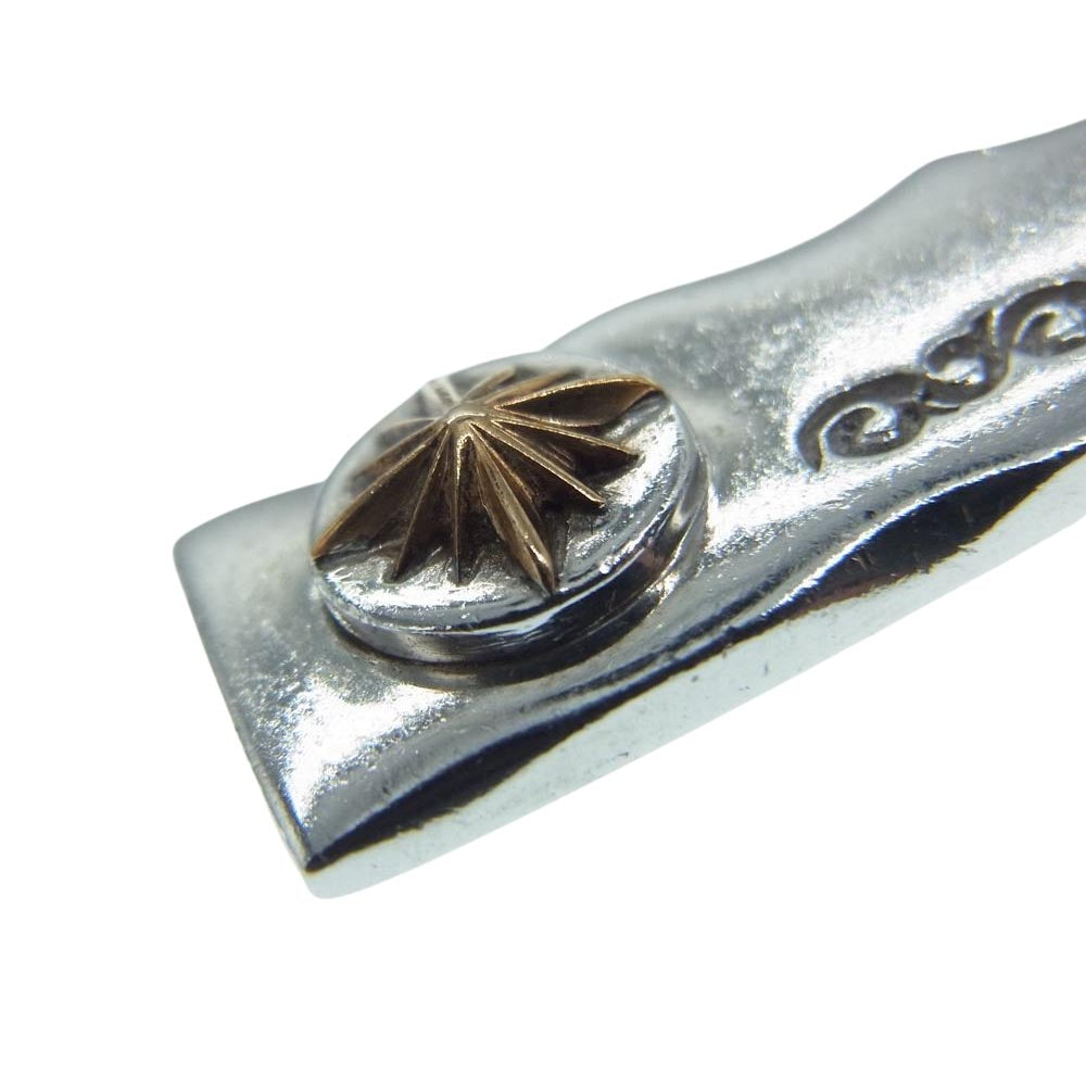 SAAD サード 925 SILVER サンシンボル  プレート型 ペンダントトップ シルバー系【中古】