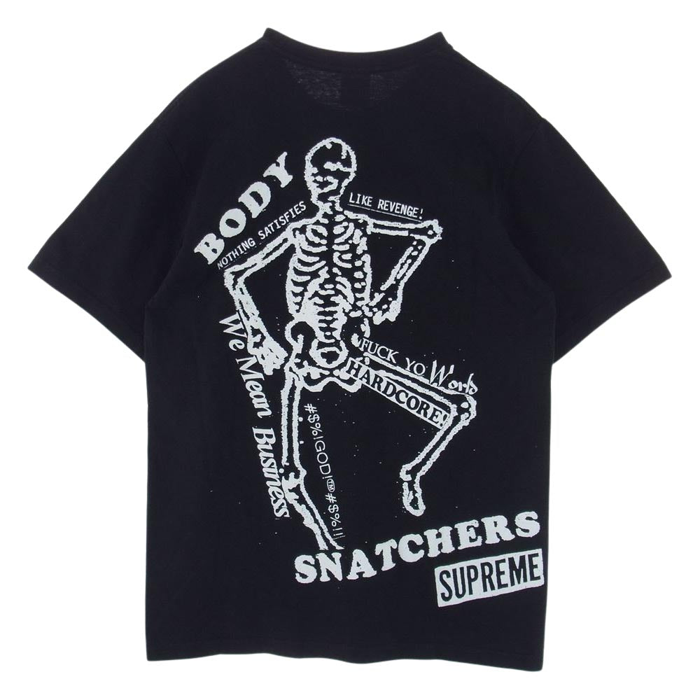 Supreme シュプリーム 23SS  Body Snatchers Tee ボディー スナッチャーズ Tシャツ ボックスロゴ ブラック系 S【中古】