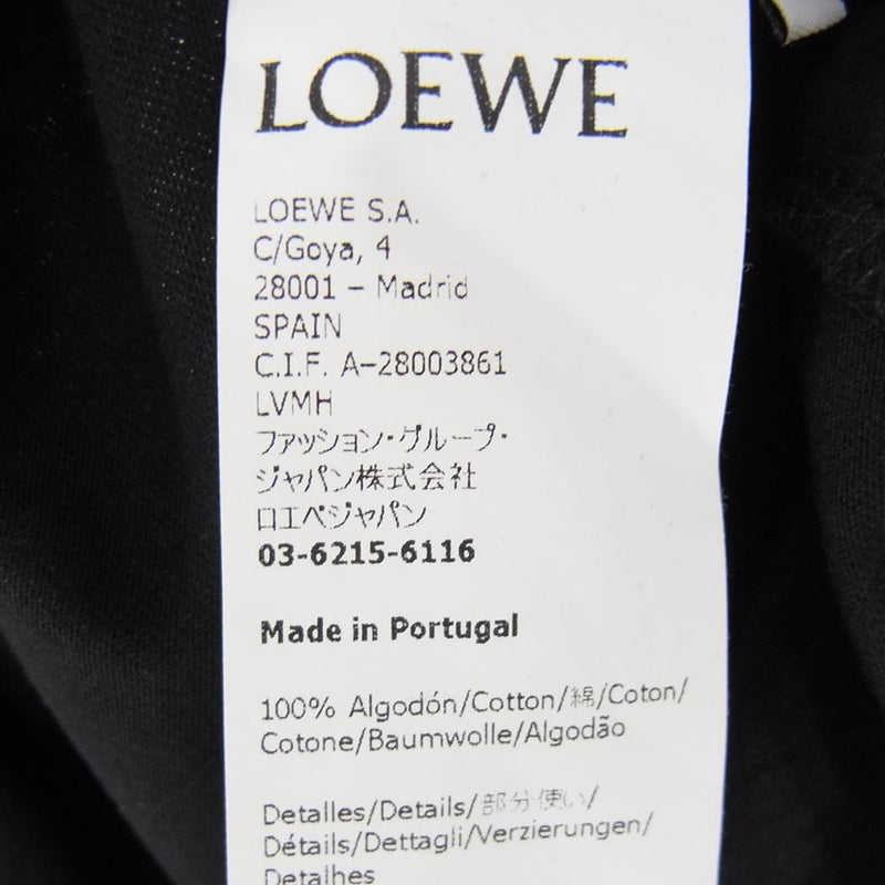 LOEWE ロエベ  21SS  S359333XCB × Joe brainard ジョー・ブレイナード ジュエルプリント バックロゴ 半袖 Tシャツ ブラック系 S【中古】
