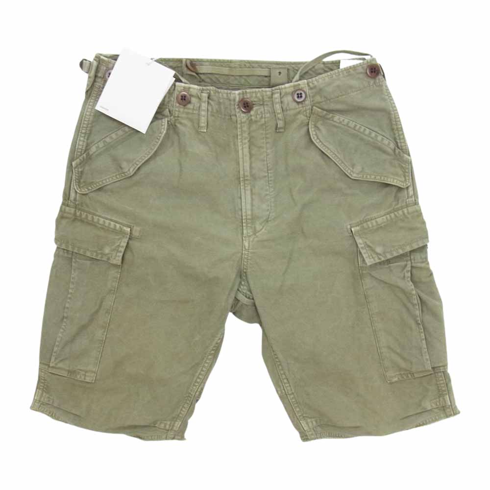 VISVIM ビズビム 18SS 0118205008011 EIGER SANCTIONSHORTS 加工 カーゴ ショート パンツ カーキ系 2【中古】