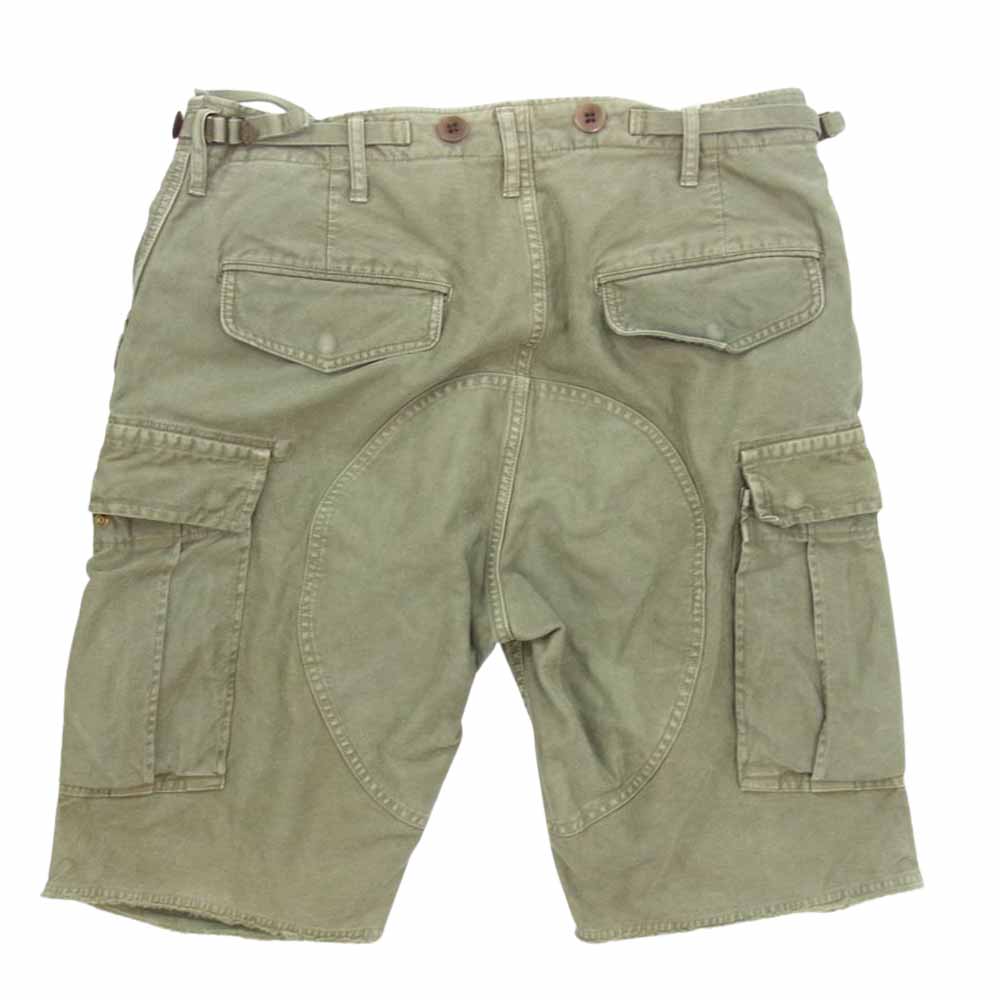 VISVIM ビズビム 18SS 0118205008011 EIGER SANCTIONSHORTS 加工 カーゴ ショート パンツ カーキ系 2【中古】