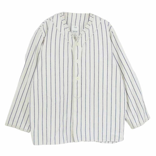 VISVIM ビズビム 19SS 0119105011013 DUGOUT SHIRT L/S ダグアウト ベースボール シャツ 長袖  オフホワイト系 4【中古】