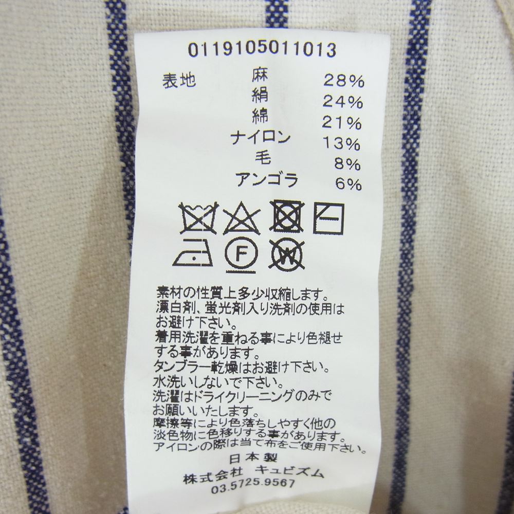 VISVIM ビズビム 19SS 0119105011013 DUGOUT SHIRT L/S ダグアウト ベースボール シャツ 長袖  オフホワイト系 4【中古】