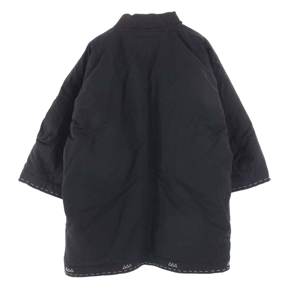 VISVIM ビズビム 17AW 0117205013003 SANJURO KIMONO DOWN JKT サンジュウロウ キモノ ダウン ジャケット ブラック系 3【中古】