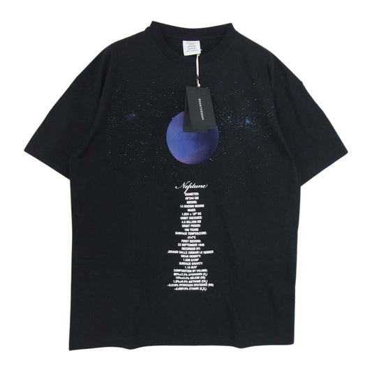 VETEMENTS ヴェトモン 19AW UAH20TR901　 Planet Number Tee プラネット ナンバー Tシャツ 半袖 ブラック系 S【極上美品】【中古】