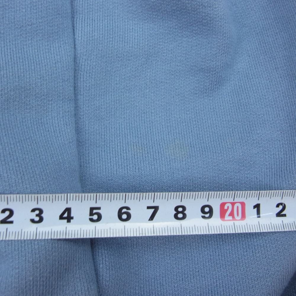 VETEMENTS ヴェトモン 18SS WSS18TR28 Rainbows Unicorn Hooded バック プリント ユニコーン パーカー ブルー系 XS【中古】