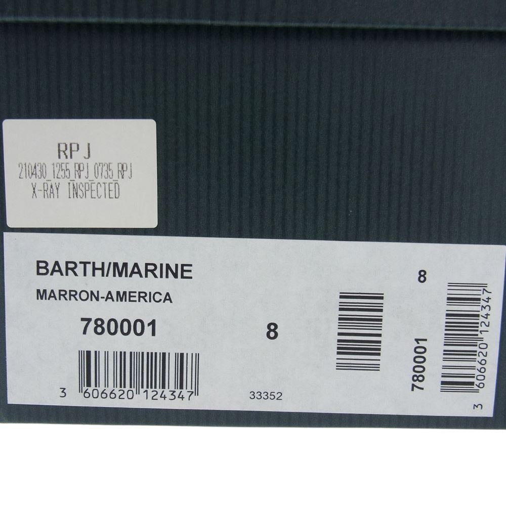 Paraboot パラブーツ 780001 BARTH バース デッキ シューズ  ブラウン系 UK8【中古】