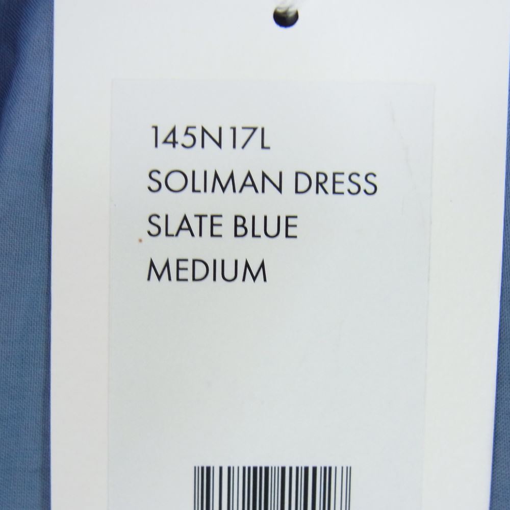 マーレット 23SS  Slate Blue ソリマン ワンピース  ブルー系 L【新古品】【未使用】【中古】