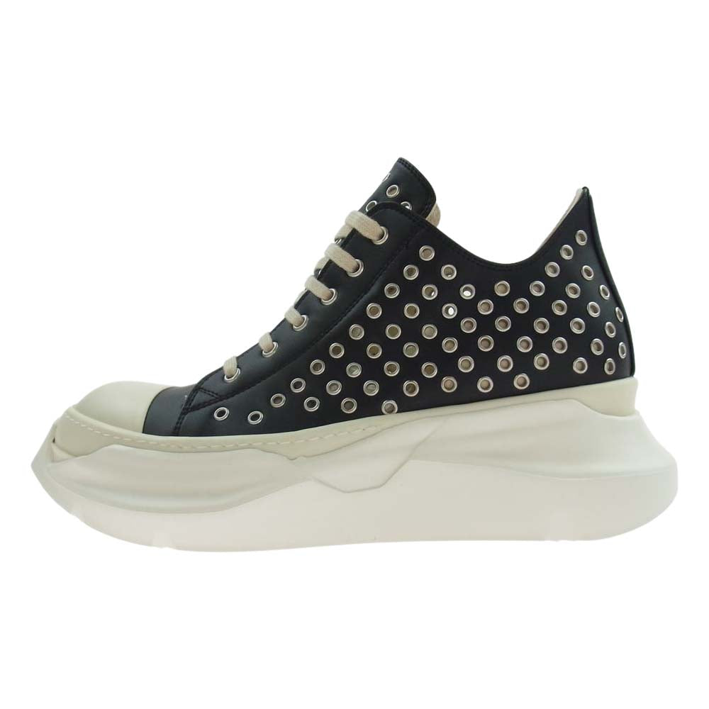 Rick Owens リックオウエンス  DU01C6842  DRKSHDW VLES2 ABSTRACT LOW Sneakers ダークシャドウ ハイカット スニーカー ブラック系 43【新古品】【未使用】【中古】