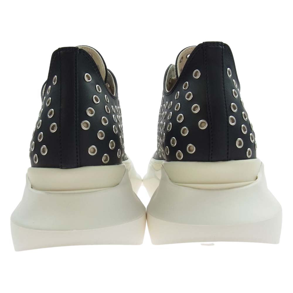 Rick Owens リックオウエンス  DU01C6842  DRKSHDW VLES2 ABSTRACT LOW Sneakers ダークシャドウ ハイカット スニーカー ブラック系 43【新古品】【未使用】【中古】