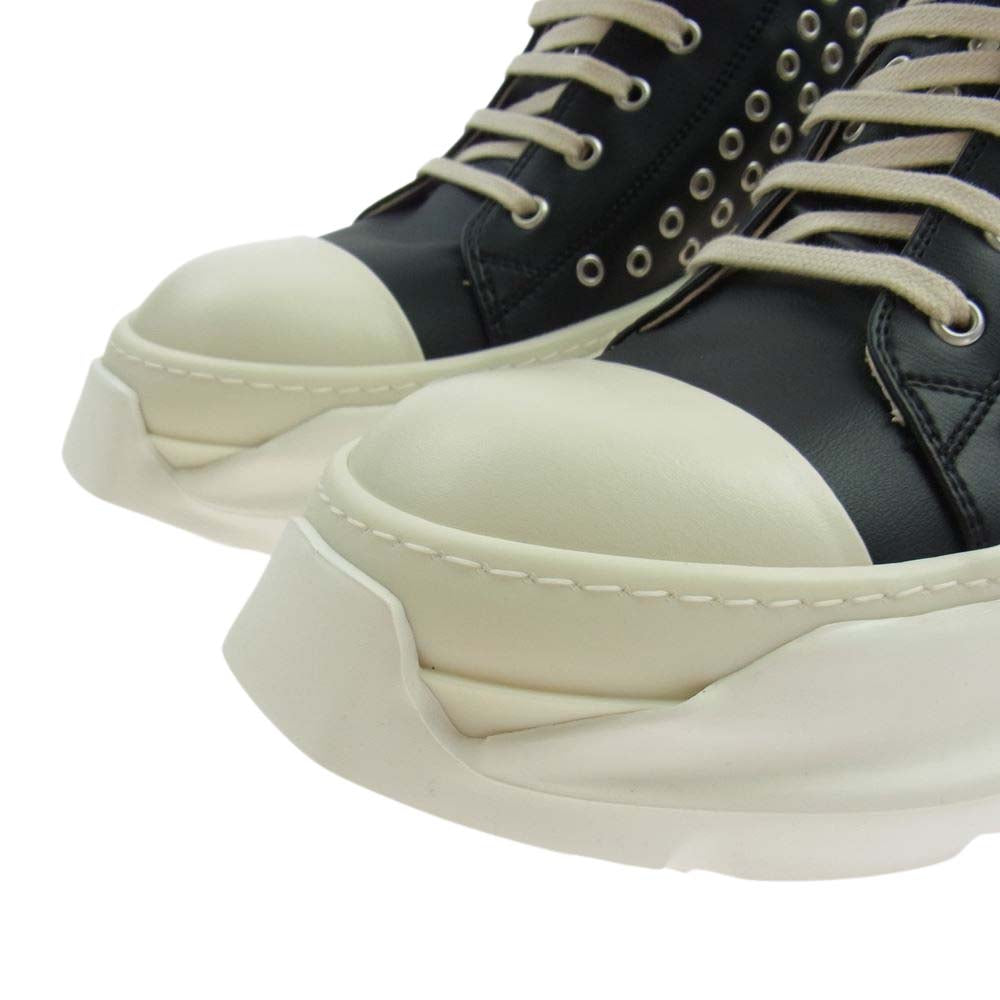 Rick Owens リックオウエンス  DU01C6842  DRKSHDW VLES2 ABSTRACT LOW Sneakers ダークシャドウ ハイカット スニーカー ブラック系 43【新古品】【未使用】【中古】