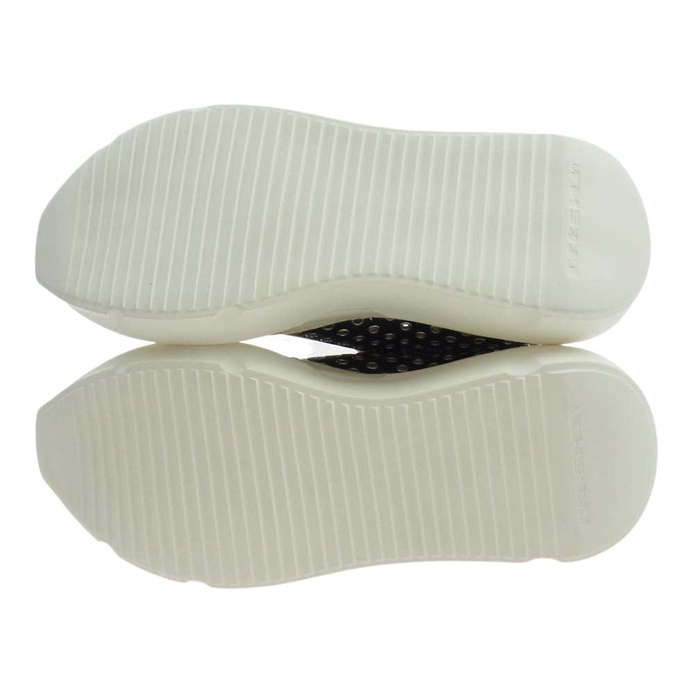 Rick Owens リックオウエンス  DU01C6842  DRKSHDW VLES2 ABSTRACT LOW Sneakers ダークシャドウ ハイカット スニーカー ブラック系 43【新古品】【未使用】【中古】