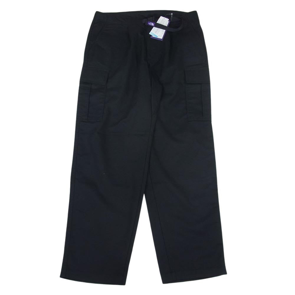 THE NORTH FACE ノースフェイス NT5202N PURPLE LABEL パープルレーベル Stretch Twill Cargo Pants カーゴ パンツ ブラック系 32【極上美品】【中古】