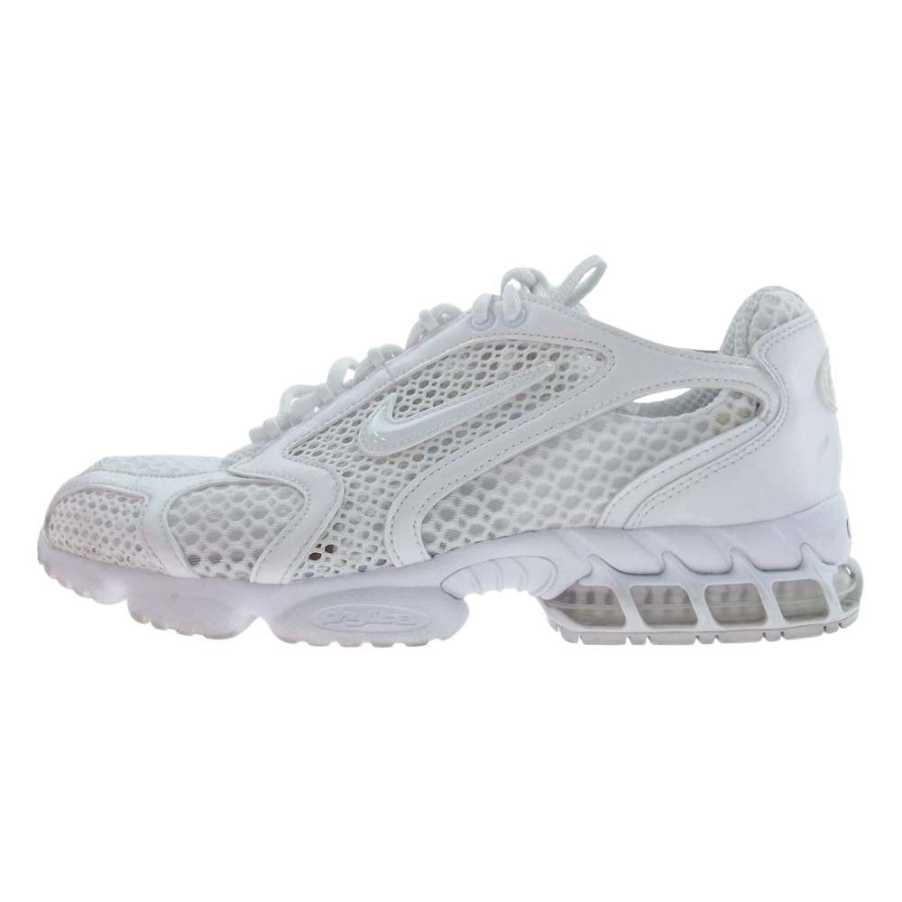 NIKE ナイキ CJ1288-100 AIR ZOOM SPIRIDON CAGE2  エア ズーム スピリドン ケージ ローカット スニーカー ホワイト系 27cm【中古】