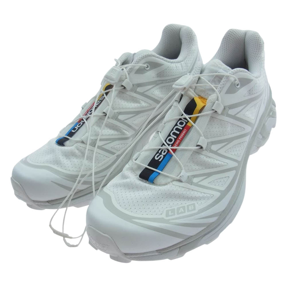 salomon サロモン L41252900 XT-6 ADV サロモン エックスティー 6 アドバンスド ローカット スニーカー ホワイト系 27.5cm【中古】