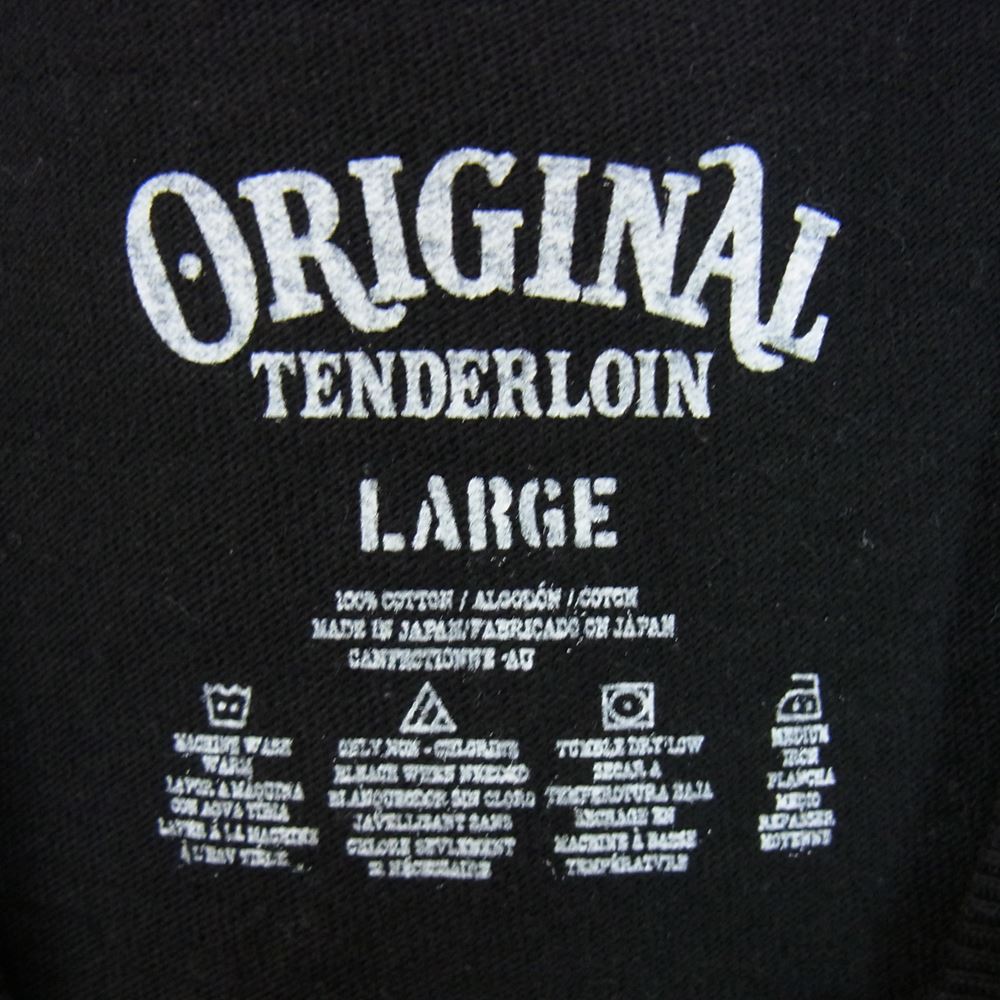 TENDERLOIN テンダーロイン TEE PA.C Tシャツ 半袖 ブラック系 L【中古】