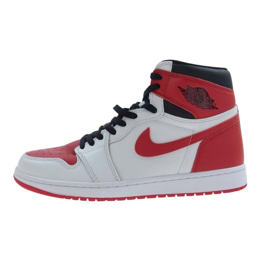 NIKE ナイキ 555088-161 Air Jordan 1 High OG Heritage エアジョーダン1 ハイ OG ヘリテージ スニーカー レッド系 ホワイト系 29cm【極上美品】【中古】