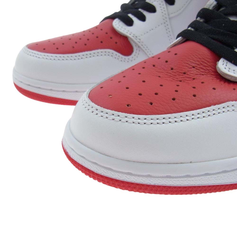NIKE ナイキ 555088-161 Air Jordan 1 High OG Heritage エアジョーダン1 ハイ OG ヘリテージ スニーカー レッド系 ホワイト系 29cm【極上美品】【中古】