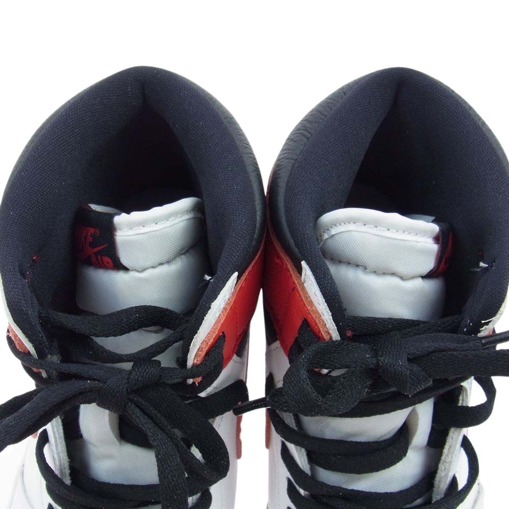 NIKE ナイキ 555088-161 Air Jordan 1 High OG Heritage エアジョーダン1 ハイ OG ヘリテージ スニーカー レッド系 ホワイト系 29cm【極上美品】【中古】