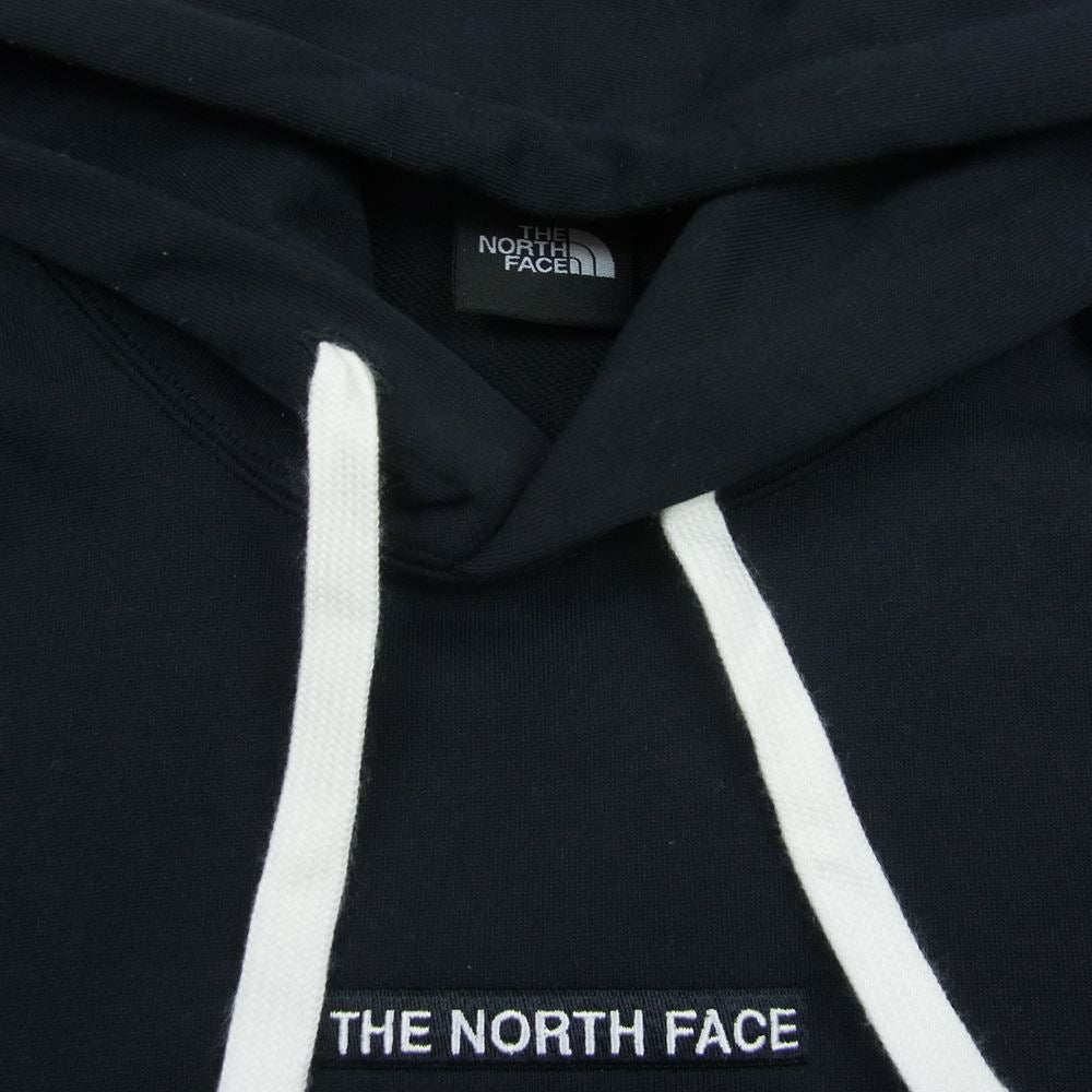 THE NORTH FACE ノースフェイス NT62001A BOX LOGO HOODIE ボックスロゴ フーディー スウェット パーカー ブラック系 M【中古】