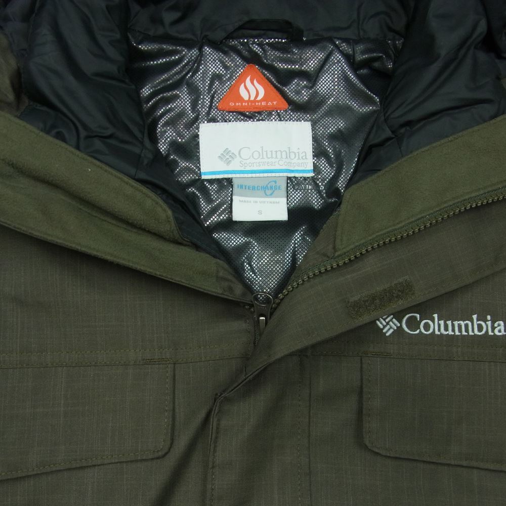 Columbia コロンビア 218WE1162 bugaboo casual interchange jacket バガブー カジュアル インターチェンジ ジャケット カーキ系 S【中古】