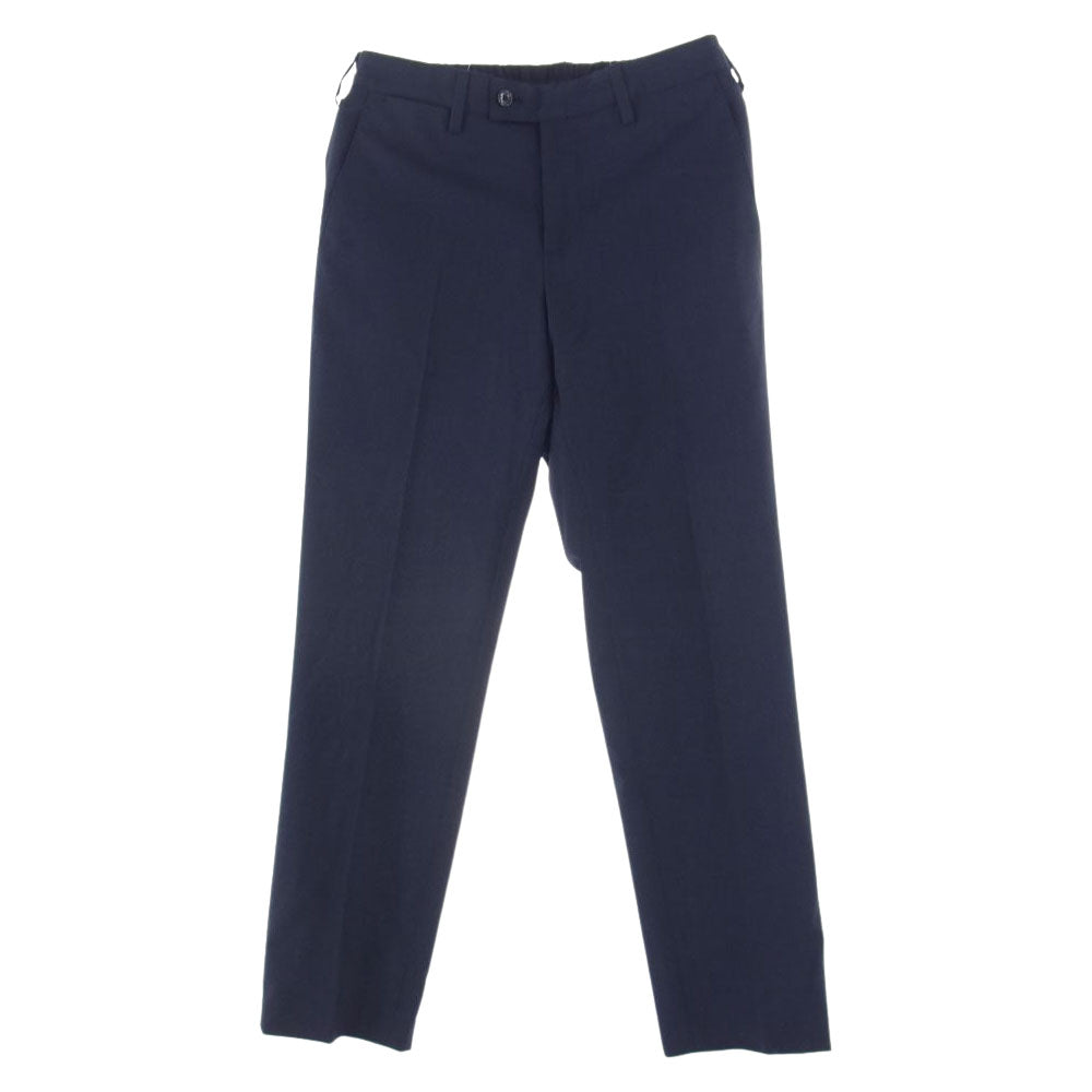 LARDINI ラルディーニ JM031AQ イタリア製 3B ブートニエール付き EASY WEAR パッカブル セットアップ スーツ ネイビー系 42【極上美品】【中古】