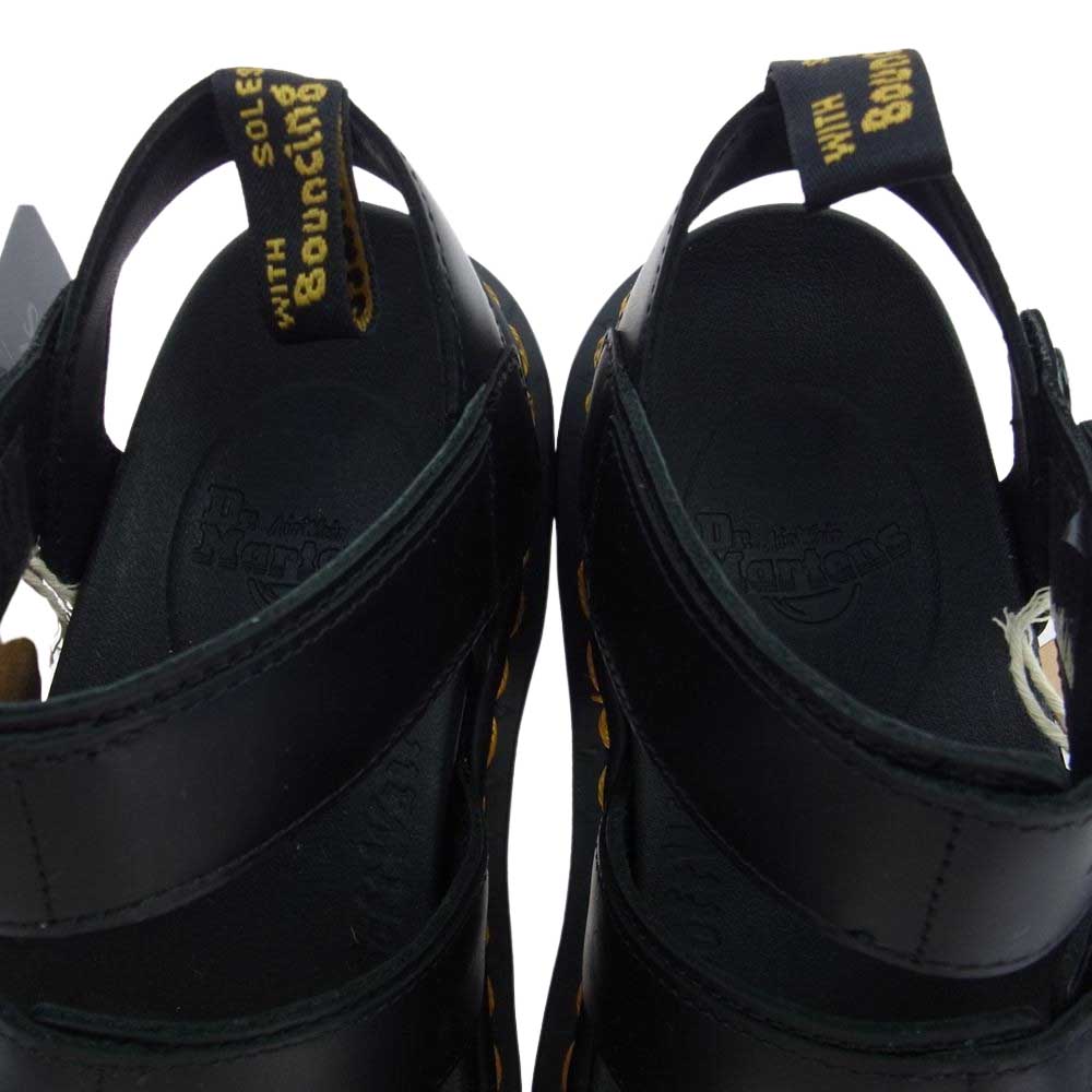 Y's Yohji Yamamoto ワイズ ヨウジヤマモト × Dr.Martens ドクター マーチン GRYPHON シャークソール サンダル  ブラック系 UK5【新古品】【未使用】【中古】