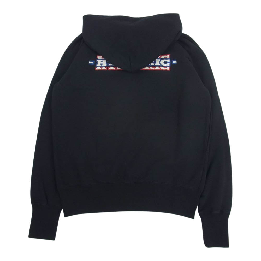 HYSTERIC GLAMOUR ヒステリックグラマー 02213CF10 VIXEN GIRL プリント オーバーサイズ プルオーバ― パーカー ブラック系 M【新古品】【未使用】【中古】