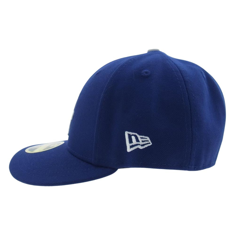 WTAPS ダブルタップス × NEWERA ニューエラ 59FIFTY LOW PROFILE CAP  キャップ 帽子 ブルー系 57.7cm【新古品】【未使用】【中古】