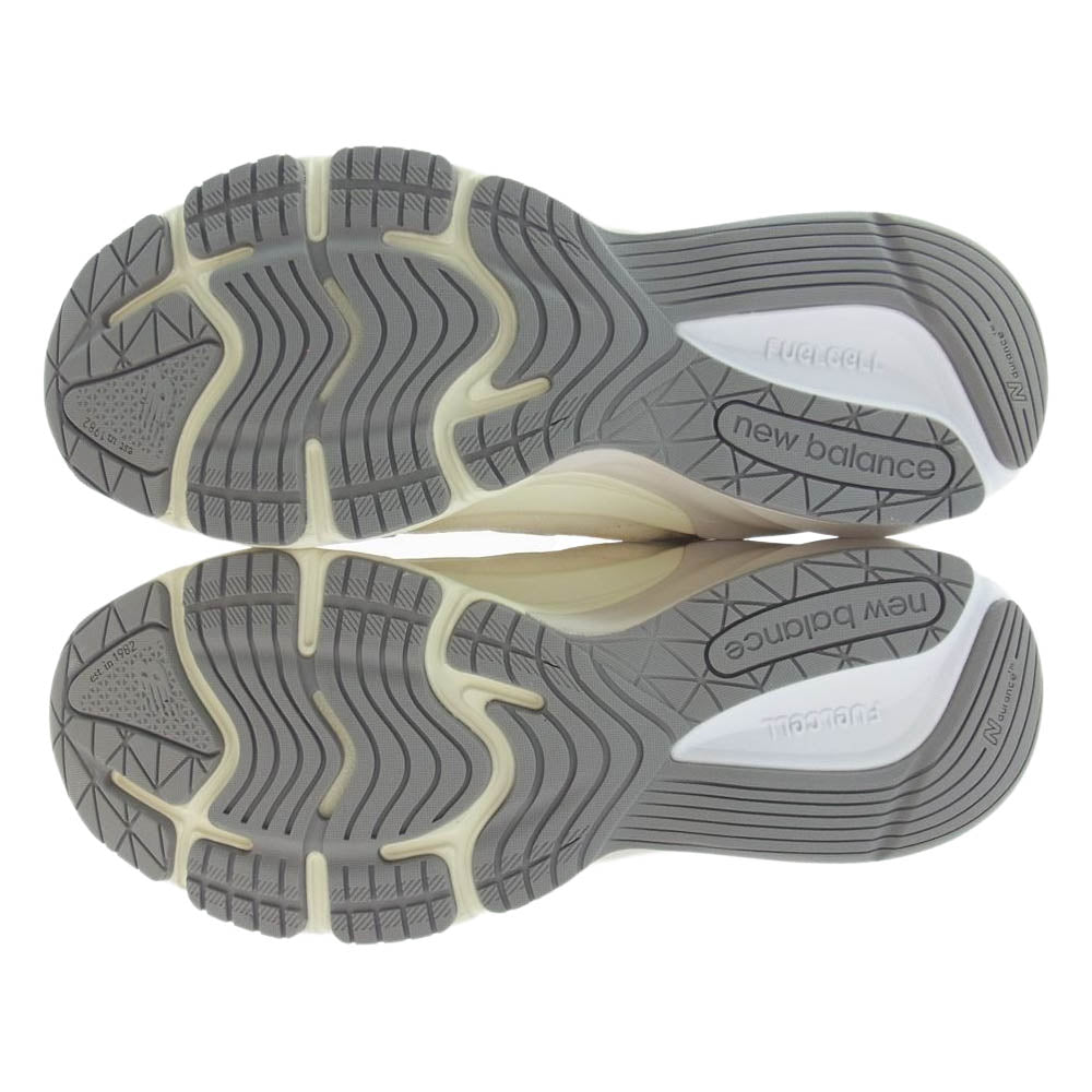 NEW BALANCE ニューバランス M990SS6 スエード スニーカー ベージュ オフホワイト系 25.5cm【新古品】【未使用】【中古】