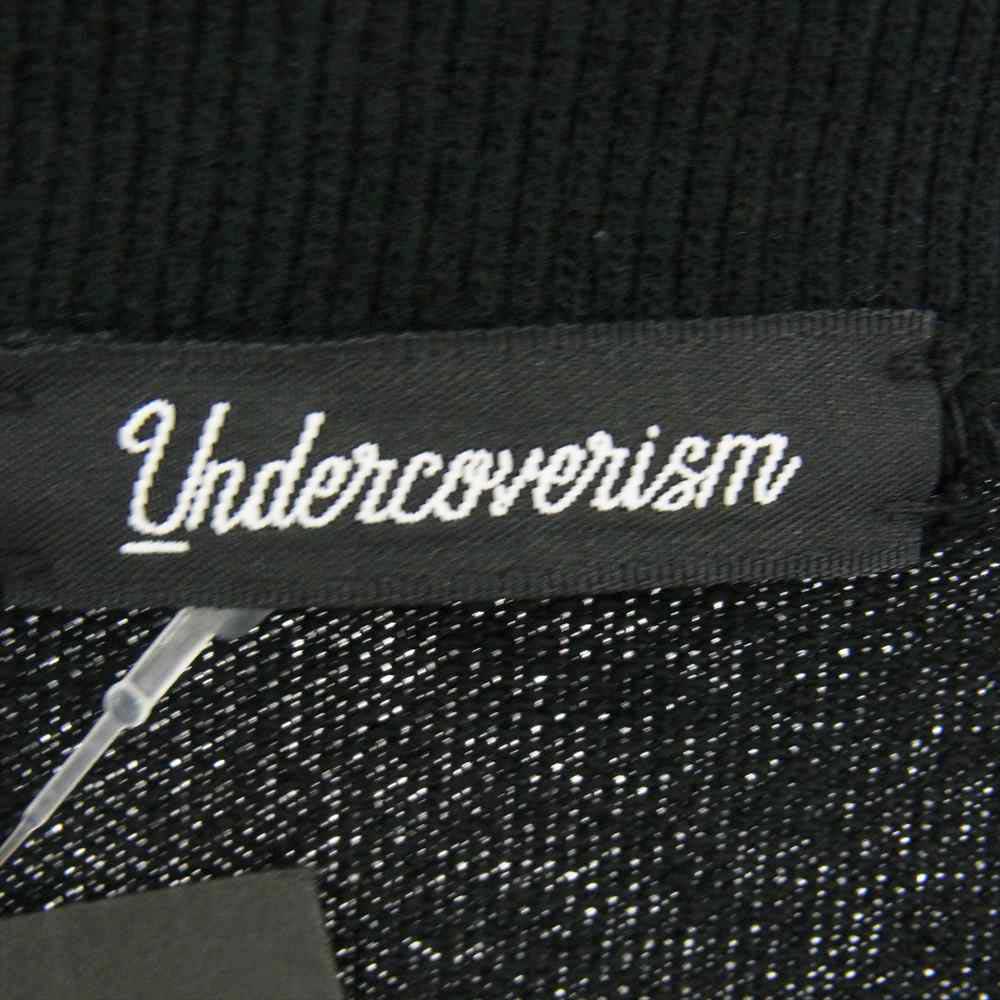UNDERCOVER アンダーカバー 22SS UI1B4901 バック切替 ギンガムチェック カーディガン ブラック系 4【中古】