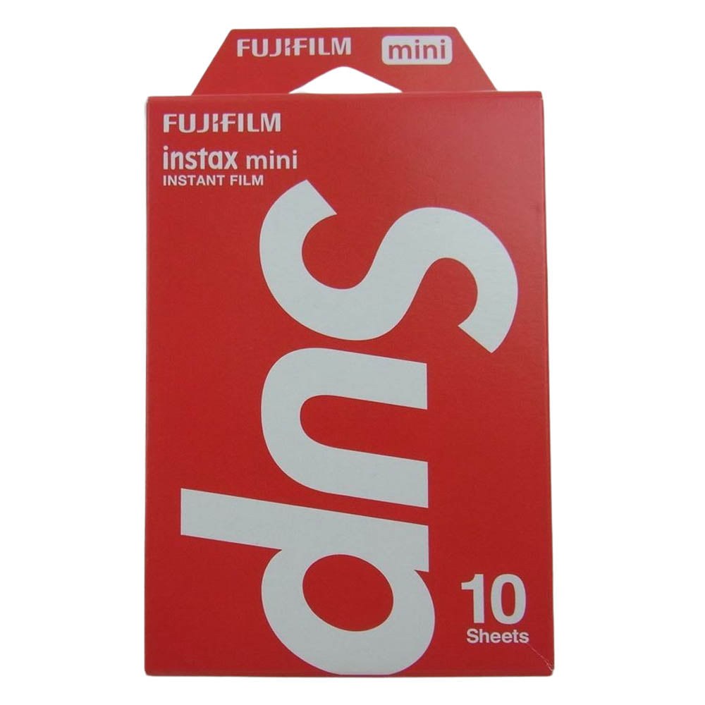 Supreme シュプリーム 20SS × fujifilm フジフィルム instax mini Instant film ホワイト系【新古品】【未使用】【中古】
