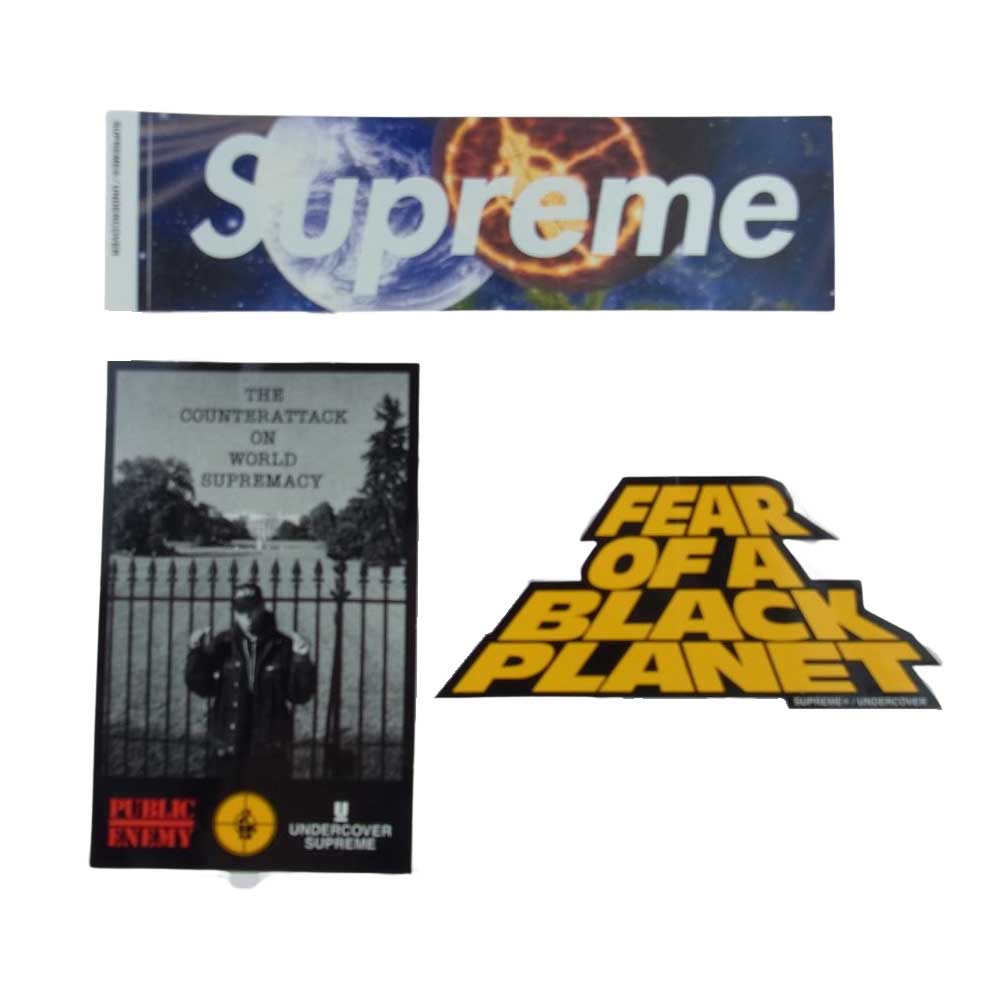 Supreme シュプリーム × UNDERCOVER アンダーカバー ステッカー セット マルチカラー系【新古品】【未使用】【中古】