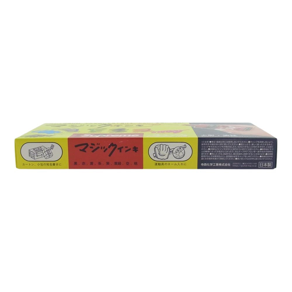 Supreme シュプリーム 22ss  Magic Ink Markers マジック インキ ８色 セット マルチカラー系 全8色【新古品】【未使用】【中古】