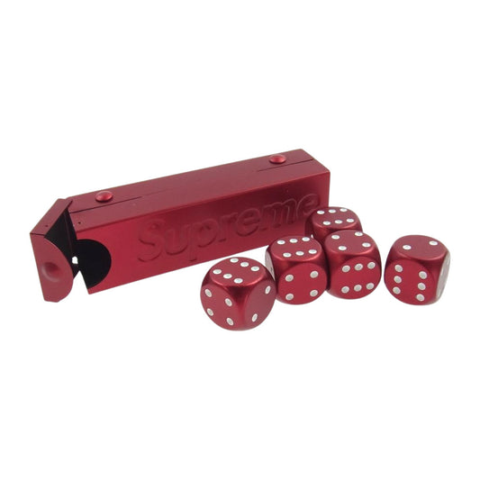 Supreme シュプリーム 21SS  Aluminum Dice Set アルミニウム ダイスセット ワインレッド系【美品】【中古】